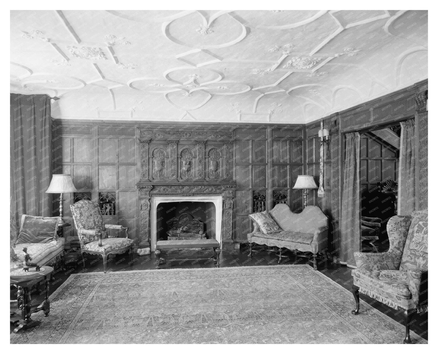 Vintage Interior Design in Richmond, Virginia, 20th Century