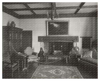 Richmond VA Interior Scene, Henrico County, 1920s