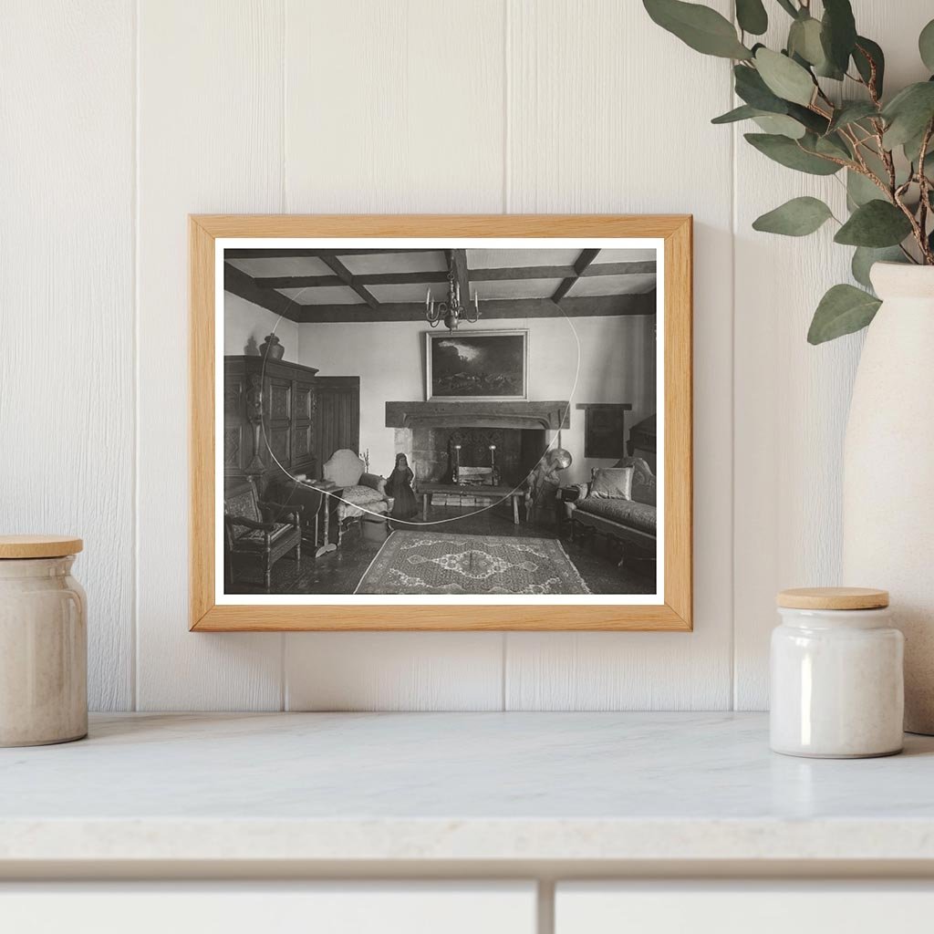 Richmond VA Interior Scene, Henrico County, 1920s