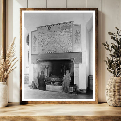 Richmond Library Interior, Henrico County, VA, 20th Century