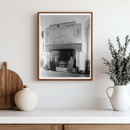 Richmond Library Interior, Henrico County, VA, 20th Century