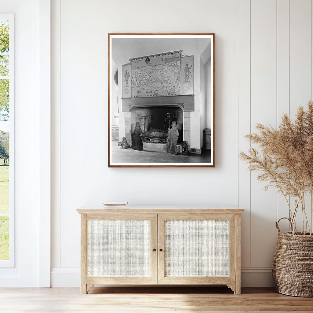 Richmond Library Interior, Henrico County, VA, 20th Century