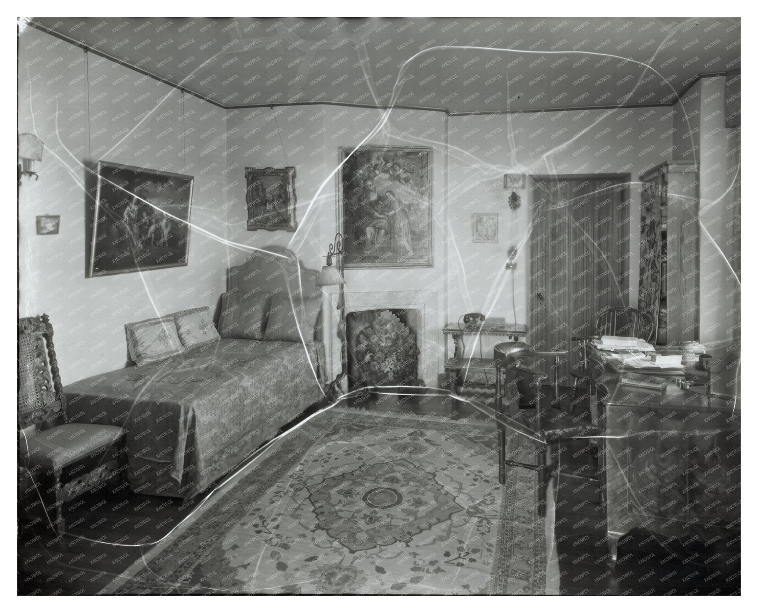Richmond VA Interior Design Vintage Photo 1953