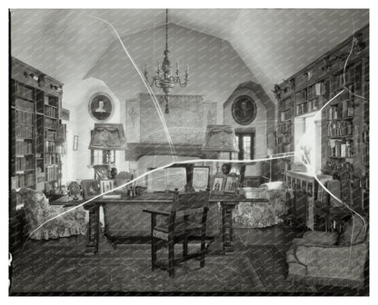 Richmond VA Library Interior - Carnegie Survey 20th Century