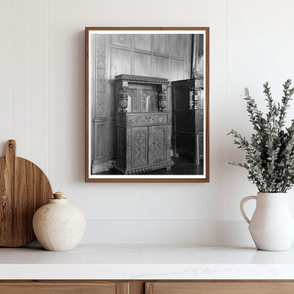 Tudor Interior in Richmond, VA - Early 20th Century Photo