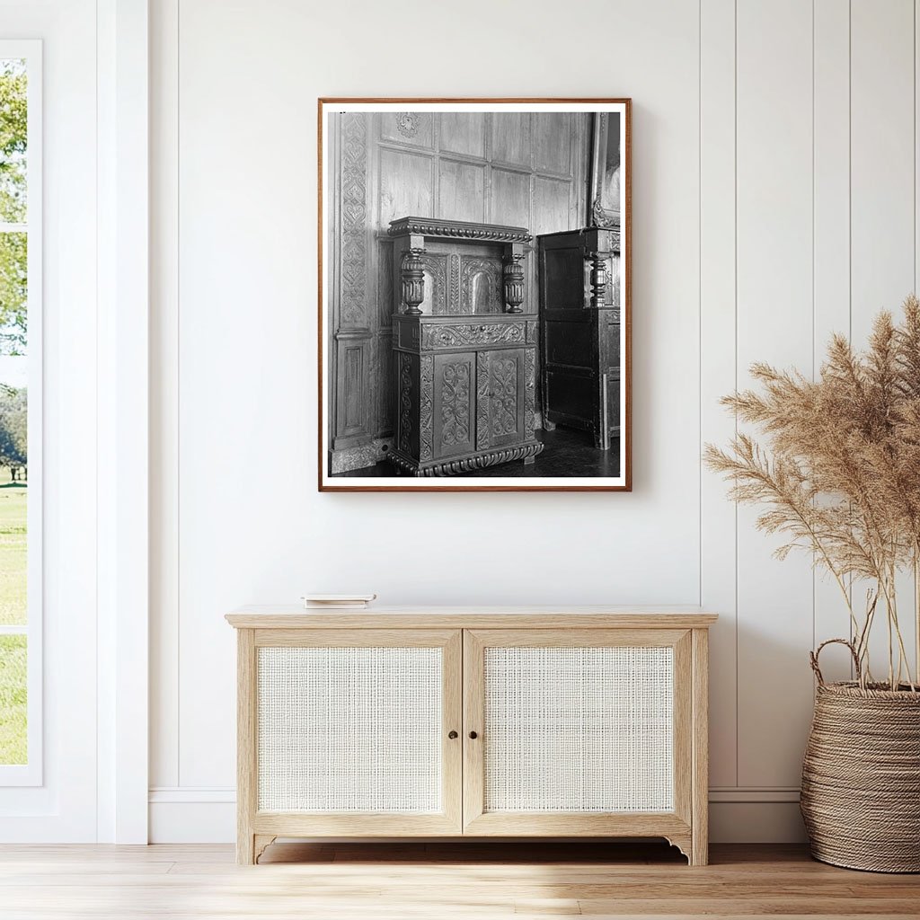 Tudor Interior in Richmond, VA - Early 20th Century Photo