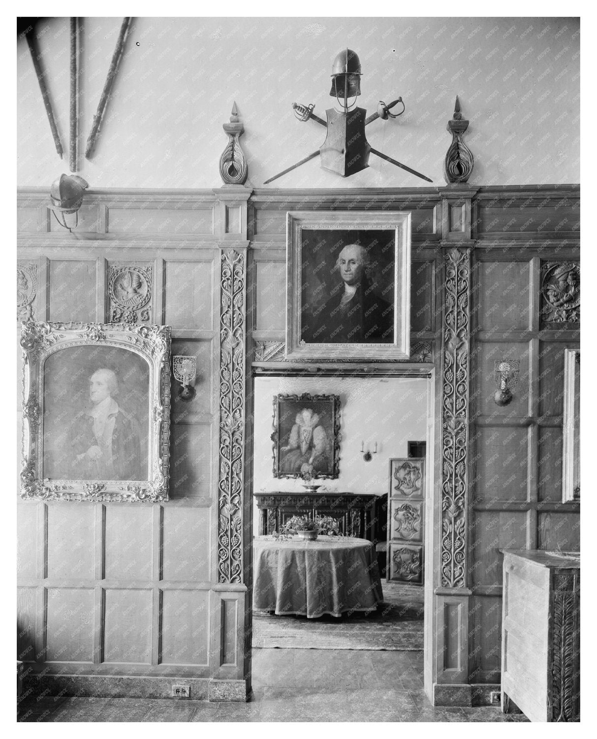 Richmond VA Architectural Detail Photo 1953