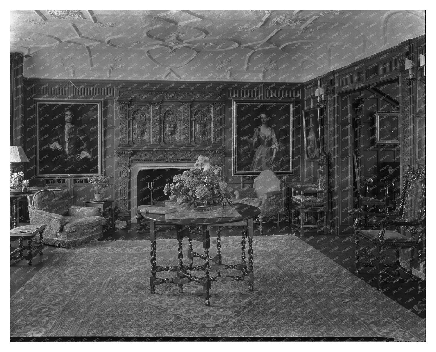 Richmond VA Interior Architecture, Mid-20th Century