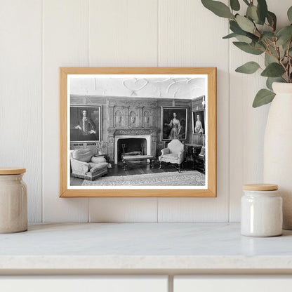 Historic Home Interiors in Richmond, Virginia, 1953