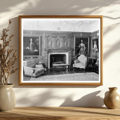 Historic Home Interiors in Richmond, Virginia, 1953