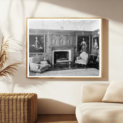 Historic Home Interiors in Richmond, Virginia, 1953