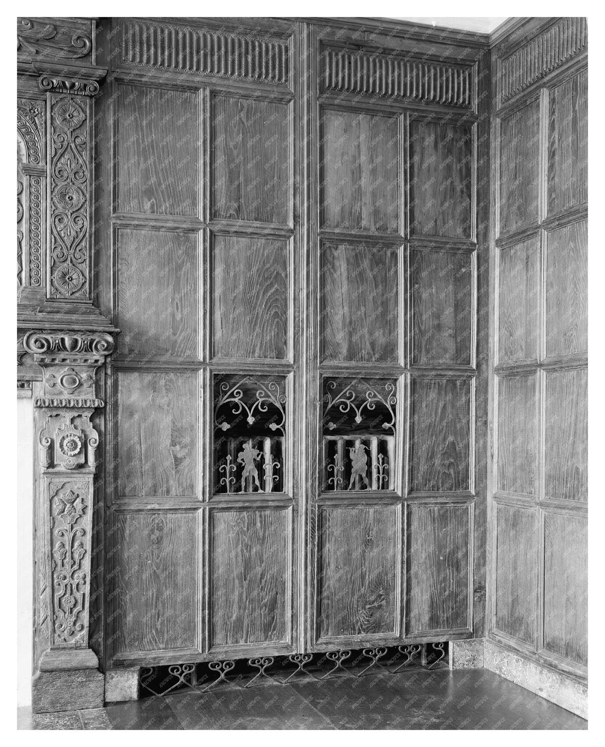 Henrico County Interior Scene, Richmond VA 20th Century