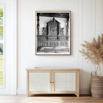 Richmond VA Interior Scene, Early 1900s Vintage Photo