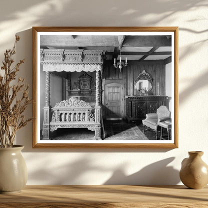 Richmond VA Canopy Bed Photo 1953 Architectural History