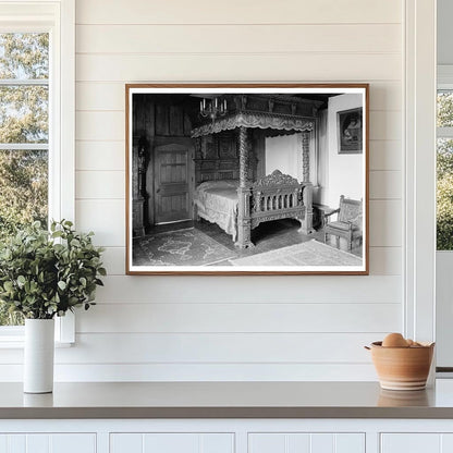 Historic Richmond Bedroom Photo, Virginia, Early 1900s