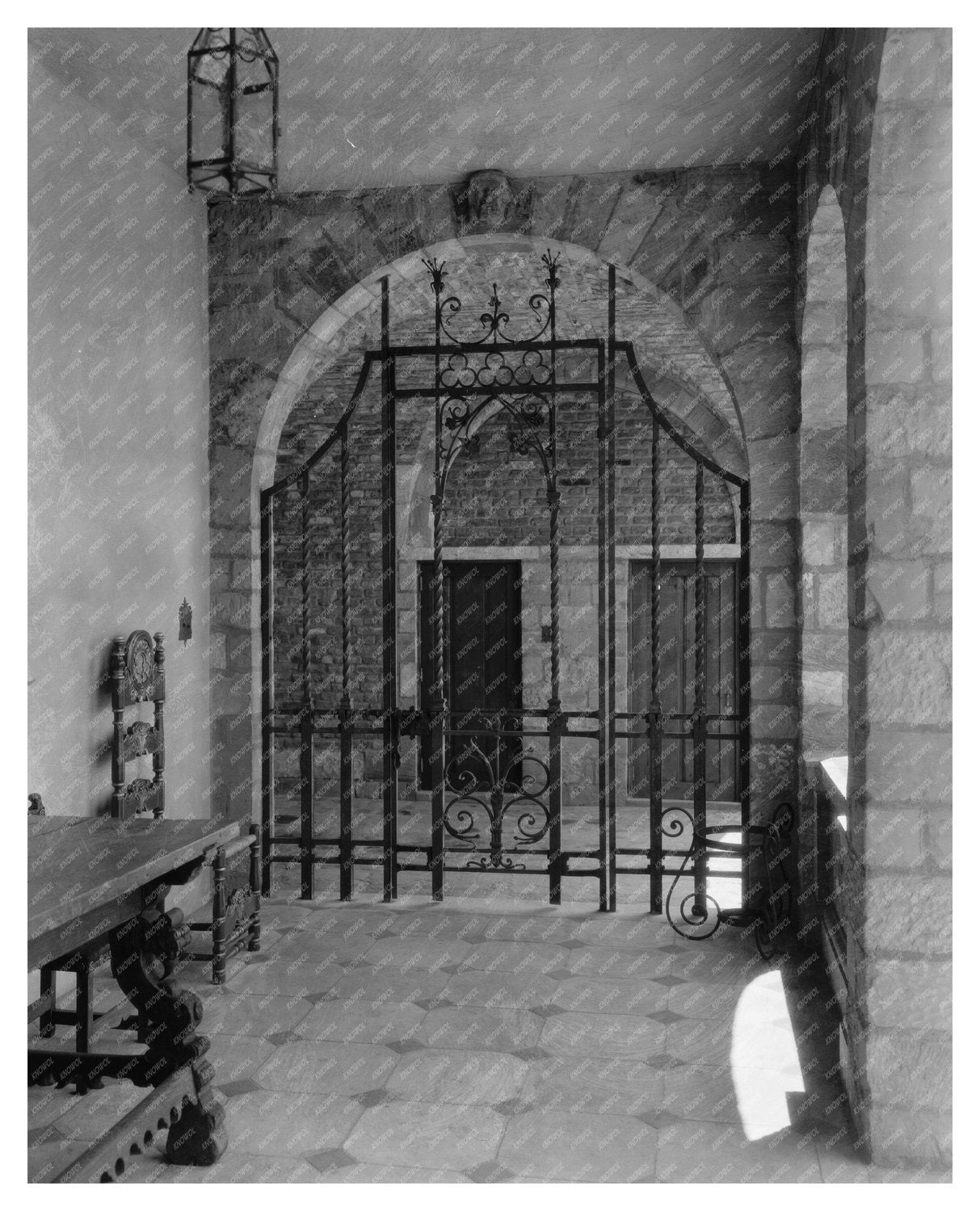 Richmond VA Mansions Gate Photo, Early 1900s