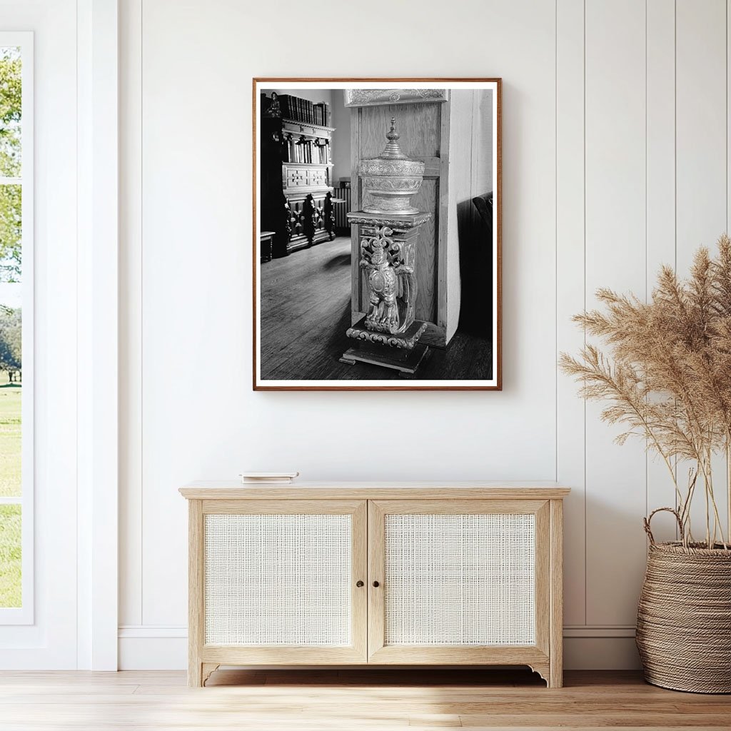 Vintage Interior Scene, Richmond VA, Early 1900s