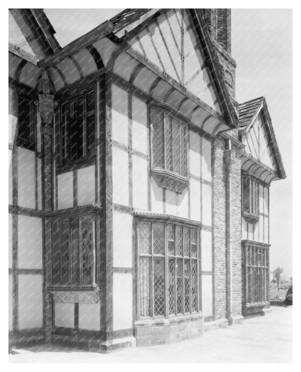 Richmond VA Vintage Home Architecture Photo 1953