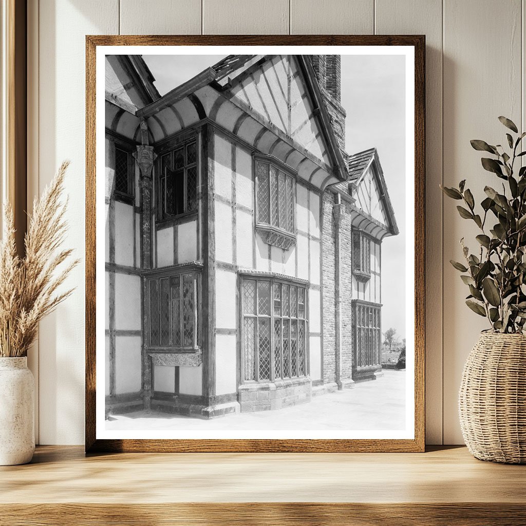 Richmond VA Vintage Home Architecture Photo 1953