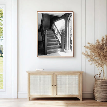 Architectural Detail in Richmond, VA - 1953 Historical Image