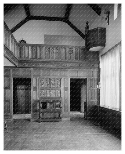 Richmond VA Interior Woodwork Photo, 20th Century