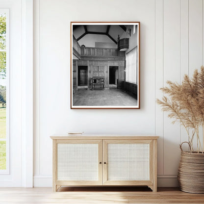 Richmond VA Interior Woodwork Photo, 20th Century