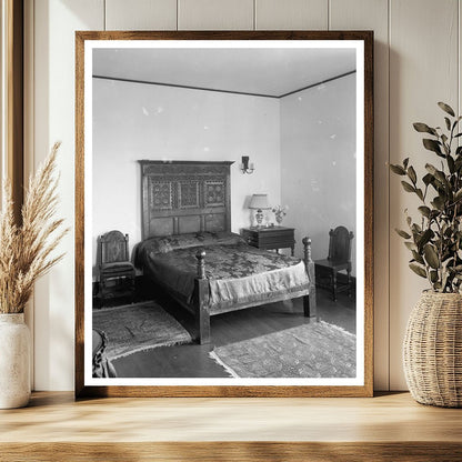 Vintage Bedroom in Richmond, Virginia, 1900s