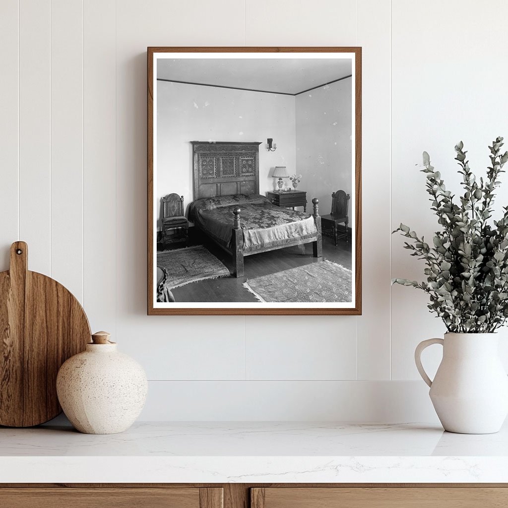 Vintage Bedroom in Richmond, Virginia, 1900s