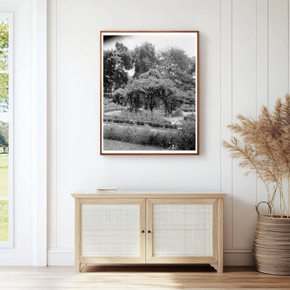 Gazebo in Richmond, Virginia Garden, 20th Century
