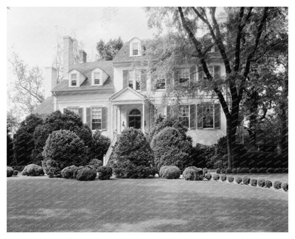 Old Brick House Tract, Richmond VA, 1791 Vintage Photo