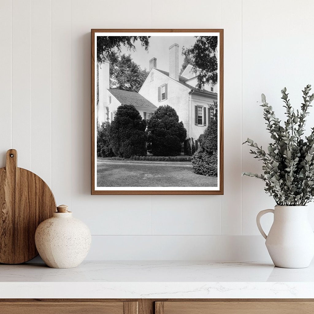 Richmond Mansion Photo, Henrico County, Virginia, 1791