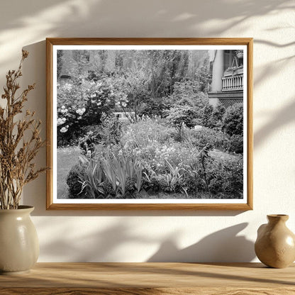 Richmond VA Garden Photo, Carnegie Survey, 20th Century