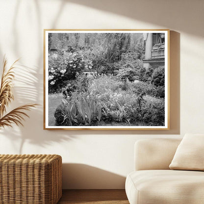 Richmond VA Garden Photo, Carnegie Survey, 20th Century