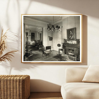 Richmond VA Residence Interior, Early 20th Century