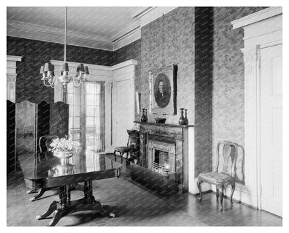 Richmond VA 1953: Historic Interior by Frances Benjamin John