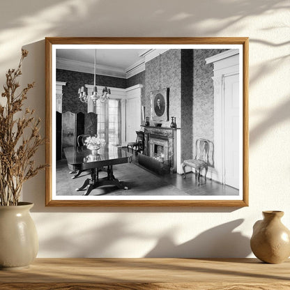 Richmond VA 1953: Historic Interior by Frances Benjamin John