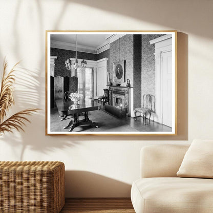 Richmond VA 1953: Historic Interior by Frances Benjamin John