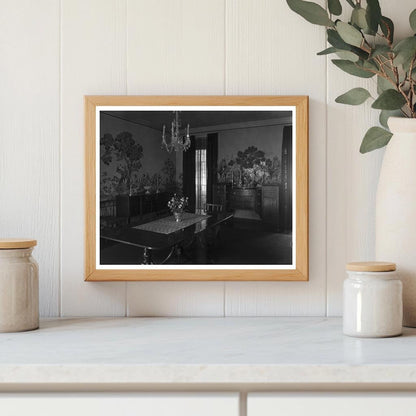 Vintage Interior Scene, Richmond VA, Early 20th Century