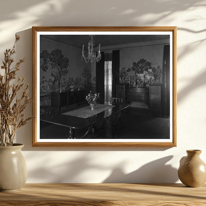 Vintage Interior Scene, Richmond VA, Early 20th Century