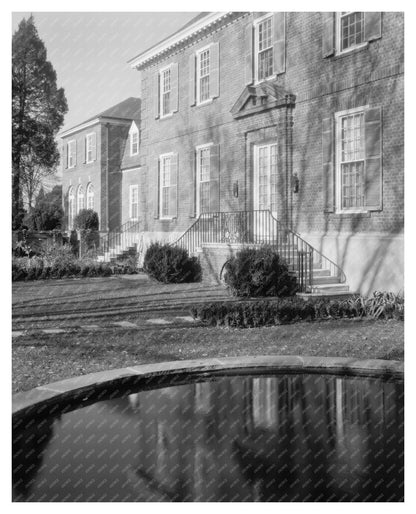 Richmond VA Mansion Photo from Carnegie Survey 20th Century