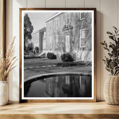 Richmond VA Mansion Photo from Carnegie Survey 20th Century