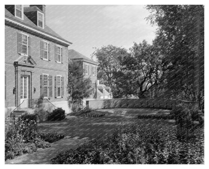 Historic Mansion in Richmond, VA - Early 1900s Photo