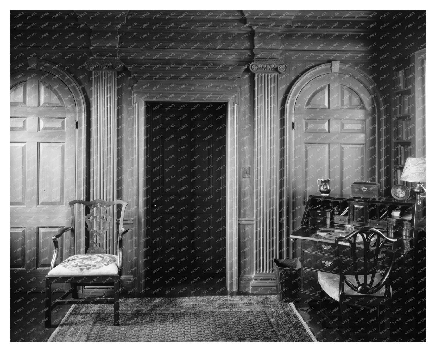 Richmond VA Interior Design Library 1953