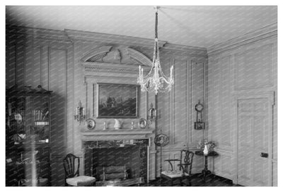 Richmond VA Drawing Room Photo, Early 20th Century