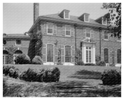 Richmond VA Mansion Photo from 1953 Carnegie Survey