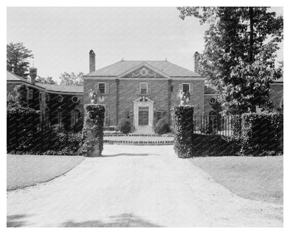 Richmond VA Mansion Gates, Early 20th Century Architecture
