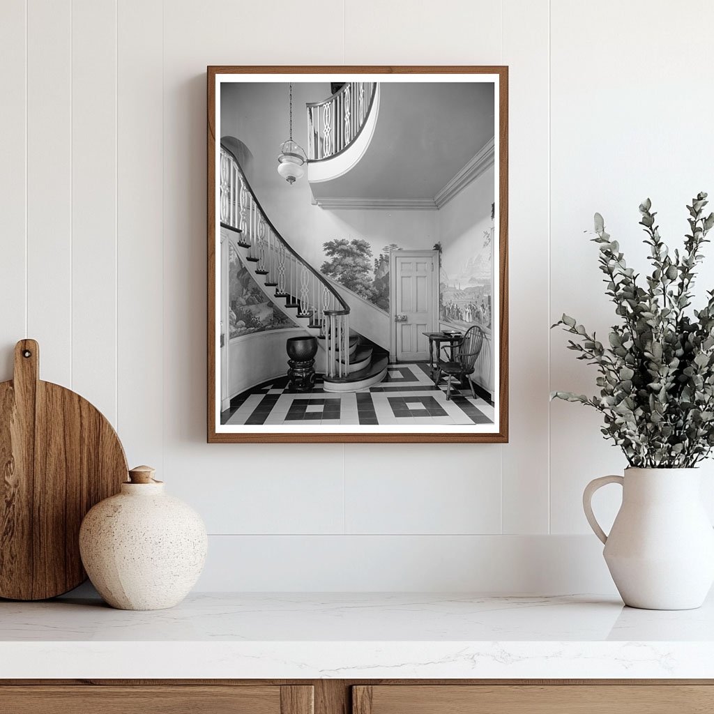 Richmond VA Architectural Detail, Henrico County, 1953