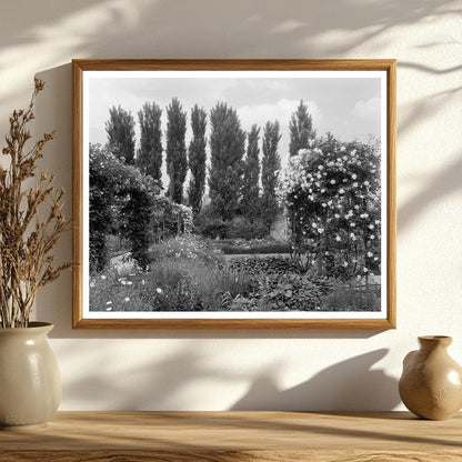 1910s Garden in Richmond, VA - Carnegie Survey Image