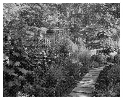 Early 20th Century Garden in Richmond, VA