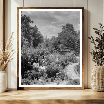 Henrico County Gardens, Richmond VA, 20th Century Photo